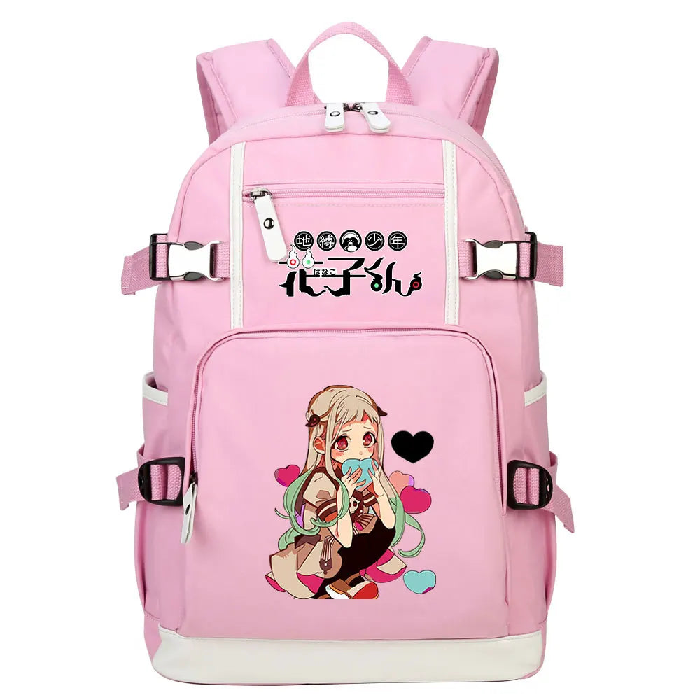 New Anime Toilet-Bound Hanako-Kun Teenagers Student Schoolbags Women Men Laptop Travel Backpack Boy Girl Kids School Book Bags