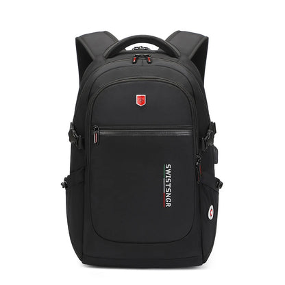 New Anti-Theft Business Backpack Men Fashion Waterproof Travel 17.3 Inch Laptop Backpacks School Bags 2024 Kids Male Mochila