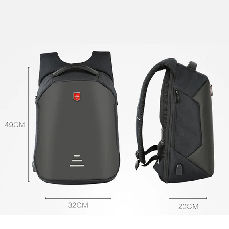 New Anti theft 15.6inch Laptop Backpack Male USB Business Backpack for Men Mochila Oxford Fashion Travel Backpacks School Bags