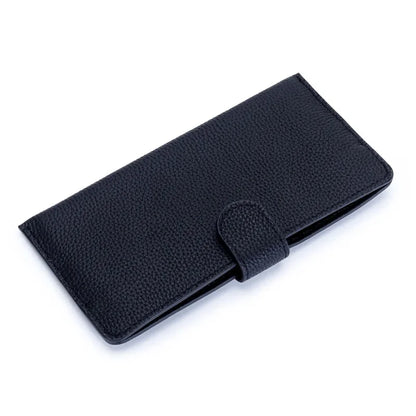 New Arrival 2024 Women's Long Genuine Leather Large Capacity Wallets with Phone Pocket Simple Envelope Clutch Purse