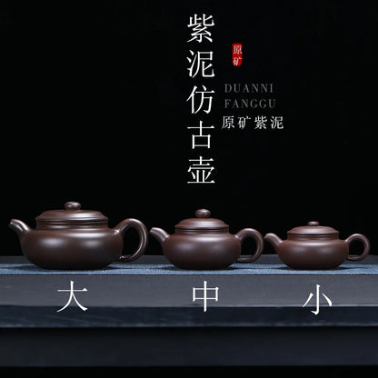 New Arrival Purple Clay Teapot Yixing Porcelain Kung Fu Tea Pot Set Teapots Chinese Handmade Zisha Ceramic Sets Kettle