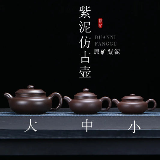 New Arrival Purple Clay Teapot Yixing Porcelain Kung Fu Tea Pot Set Teapots Chinese Handmade Zisha Ceramic Sets Kettle