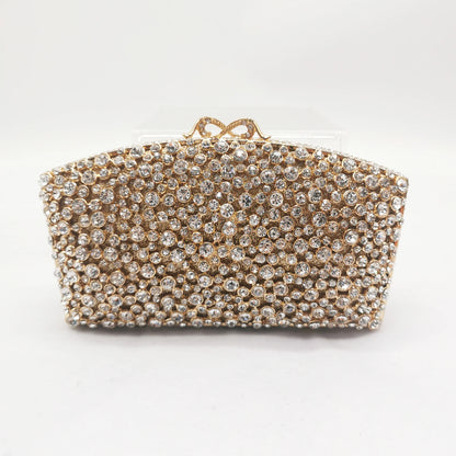 New Arrival Red/Gold/Silver Crystal Bags Women Clutch Purse Luxury Design Ladies Evening Clutches Bags Handbags Party Clutch Bag
