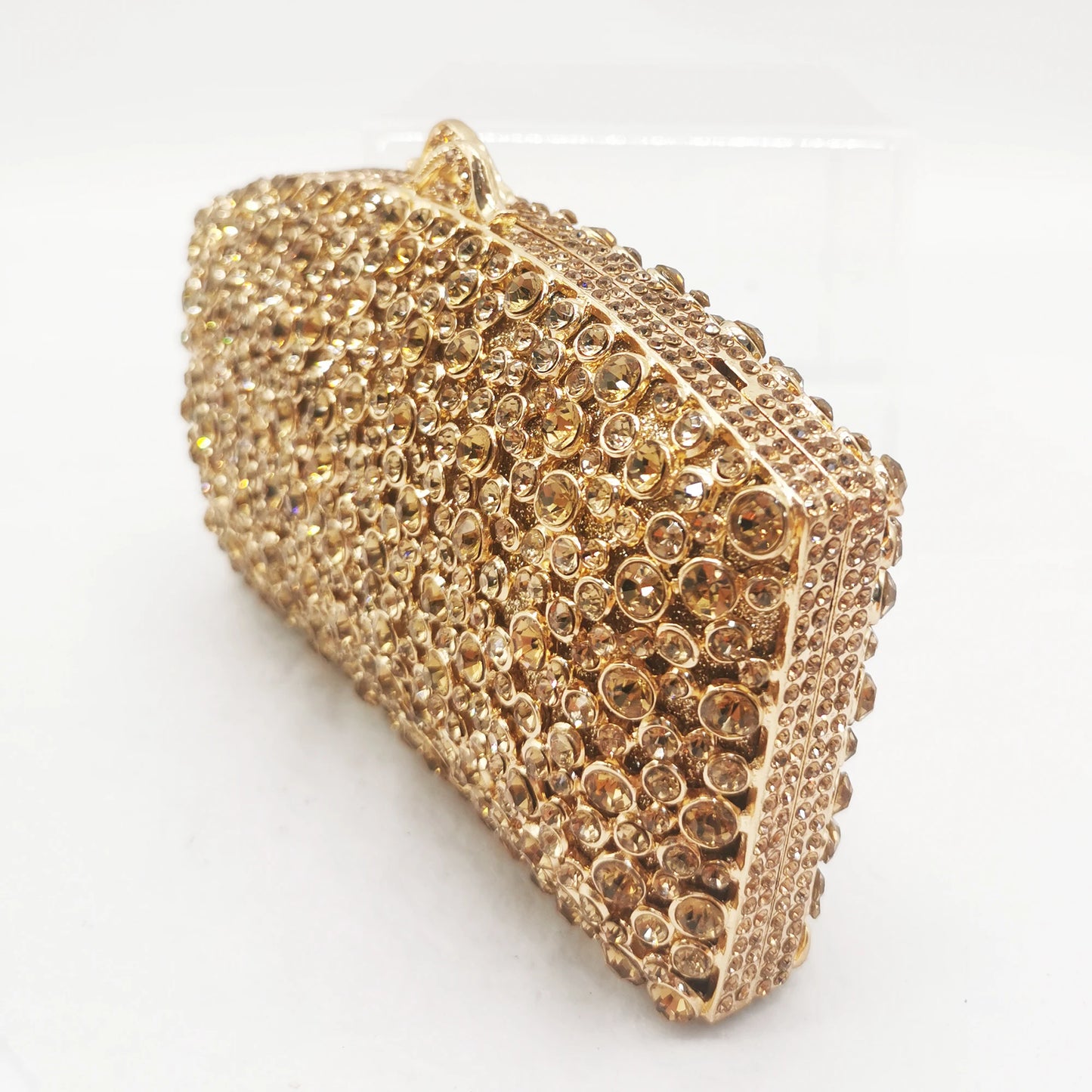 New Arrival Red/Gold/Silver Crystal Bags Women Clutch Purse Luxury Design Ladies Evening Clutches Bags Handbags Party Clutch Bag