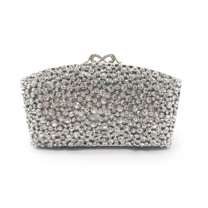 New Arrival Red/Gold/Silver Crystal Bags Women Clutch Purse Luxury Design Ladies Evening Clutches Bags Handbags Party Clutch Bag