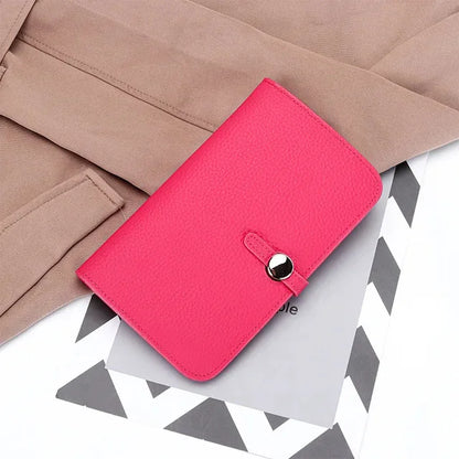 New Arrival Women's Long Clutch Wallets made of High-quality Cowhide Leather with Large Capacity and Multi-functional Design in