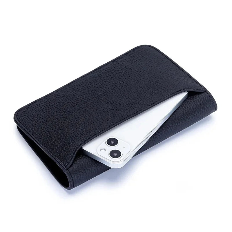 New Arrival Women's Long Clutch Wallets made of High-quality Cowhide Leather with Large Capacity and Multi-functional Design in