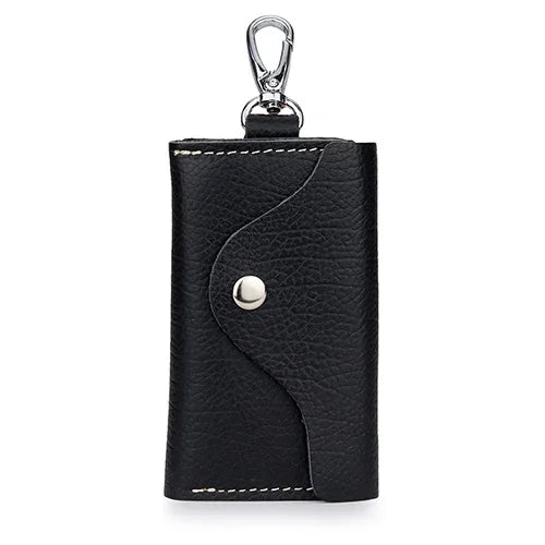 New Arrivals Men Holder Housekeeper Leather s Organizer Women chain Covers Zipper Key Case Bag Unisex Pouch Purse