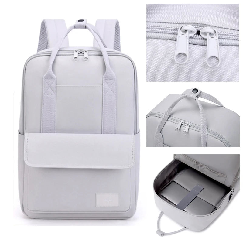 New Backpack Fashion Women Large Capacity 15.6 Inch Laptop School Backpack Sac a Dos Waterproof Bagpack Mochilas