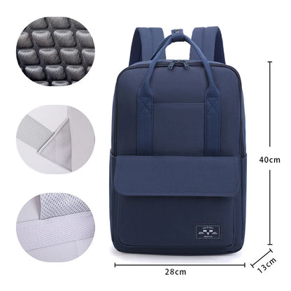 New Backpack Fashion Women Large Capacity 15.6 Inch Laptop School Backpack Sac a Dos Waterproof Bagpack Mochilas
