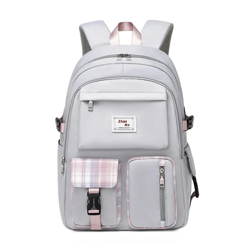 New Backpack Fashion Women Large Capacity School Backpack Sac a Dos Waterproof Rucksack Bagpack Mochilas Cute Student Bookbag
