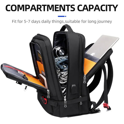 New Backpack Notebook 15’6 Male Expandable Large Capacity Travel Luggage Hiking Backpacks for Sport Business Bag Ergonomic Woman