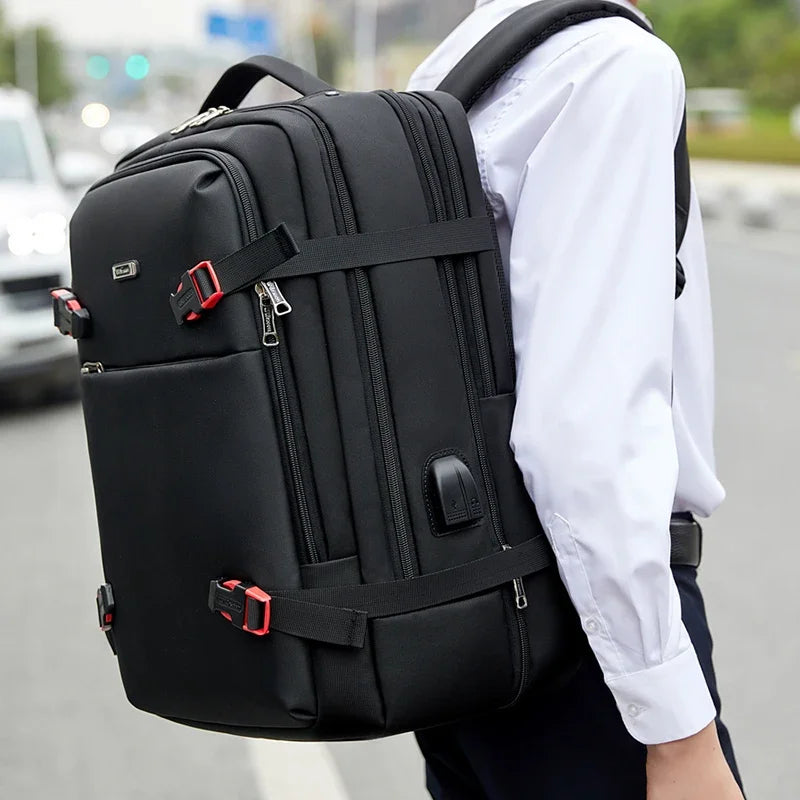 New Backpack Notebook 15’6 Male Expandable Large Capacity Travel Luggage Hiking Backpacks for Sport Business Bag Ergonomic Woman