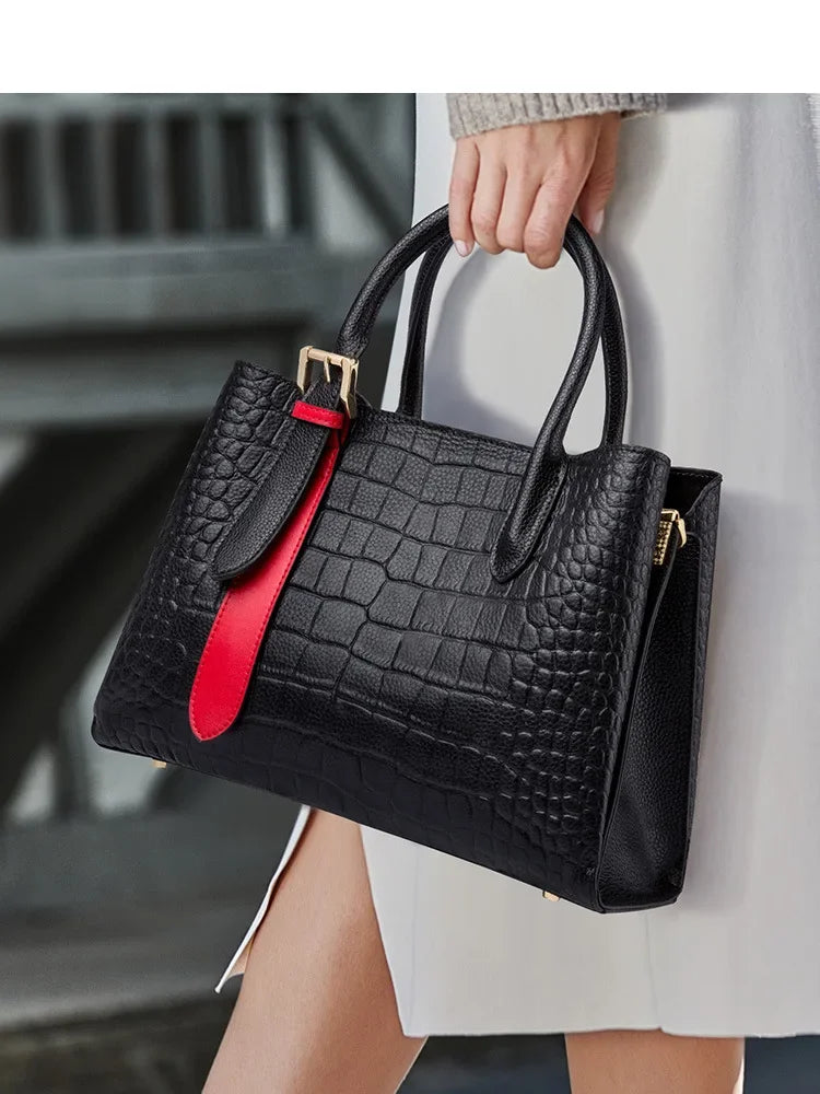 New Bag Large Capacity Women's Bag 2024 New Fashion Simple Handbag Single Shoulder Crossbody Bag Bags Luxury Handbags