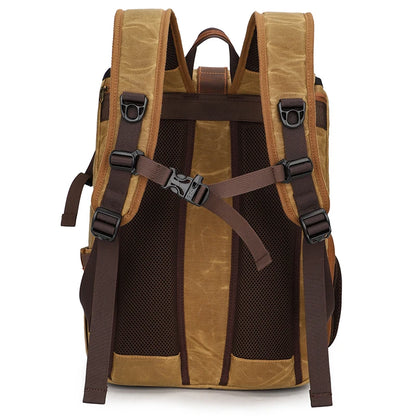 New Batik Canvas Bag for Camera Waterproof DSLR Cameras Backpack Liner Lens Case Large Photo Bag for Nikon Canon Sony Olympus