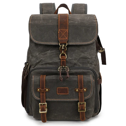 New Batik Canvas Bag for Camera Waterproof DSLR Cameras Backpack Liner Lens Case Large Photo Bag for Nikon Canon Sony Olympus