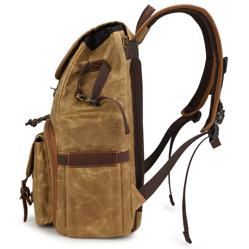 New Batik Canvas Bag for Camera Waterproof DSLR Cameras Backpack Liner Lens Case Large Photo Bag for Nikon Canon Sony Olympus