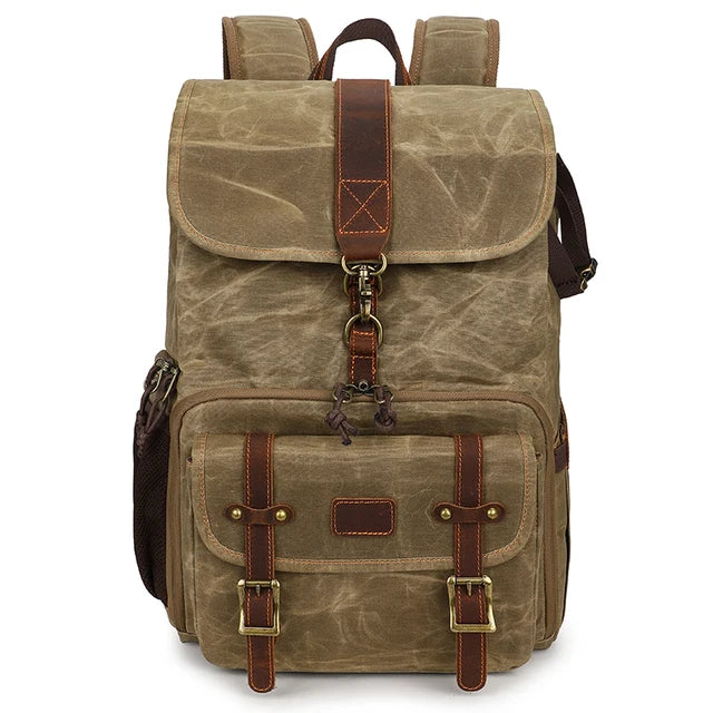 New Batik Canvas Bag for Camera Waterproof DSLR Cameras Backpack Liner Lens Case Large Photo Bag for Nikon Canon Sony Olympus