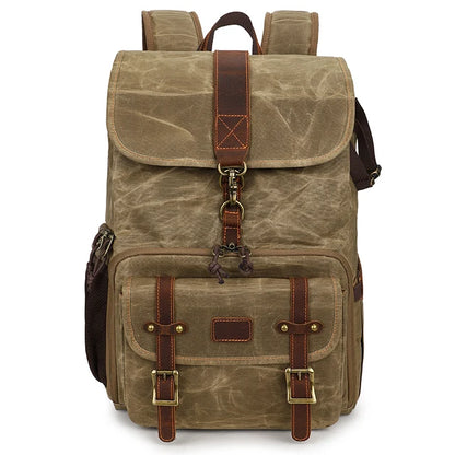 New Batik Canvas Bag for Camera Waterproof DSLR Cameras Backpack Liner Lens Case Large Photo Bag for Nikon Canon Sony Olympus