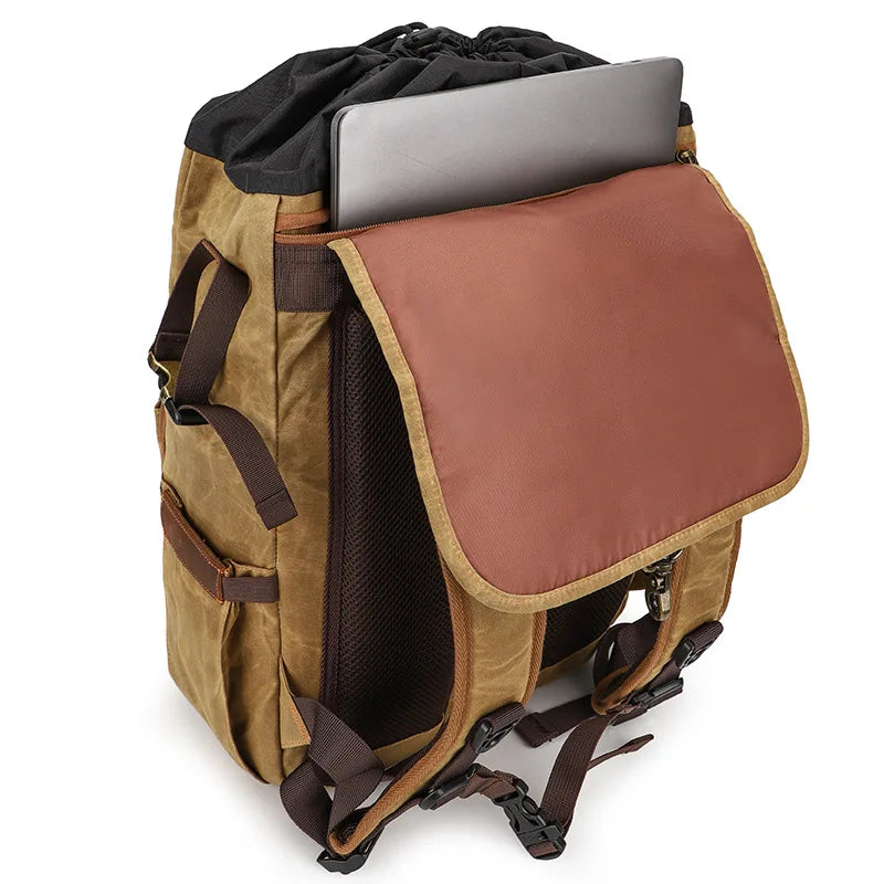 New Batik Canvas Bag for Camera Waterproof DSLR Cameras Backpack Liner Lens Case Large Photo Bag for Nikon Canon Sony Olympus