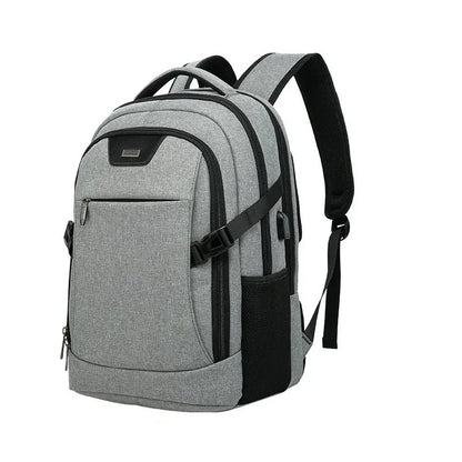 New Business Backpack for Men Lightweight Waterproof 15.6 Inch USB Charge Travel Laptop Backpacks Fashion School Bag Boys Teenag