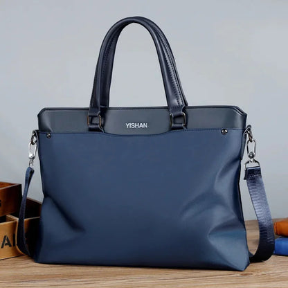 New Business Men Handbag Fashion Oxford Briefcases For Documents Large Capacity Laptop Male Shoulder Messenger Bag