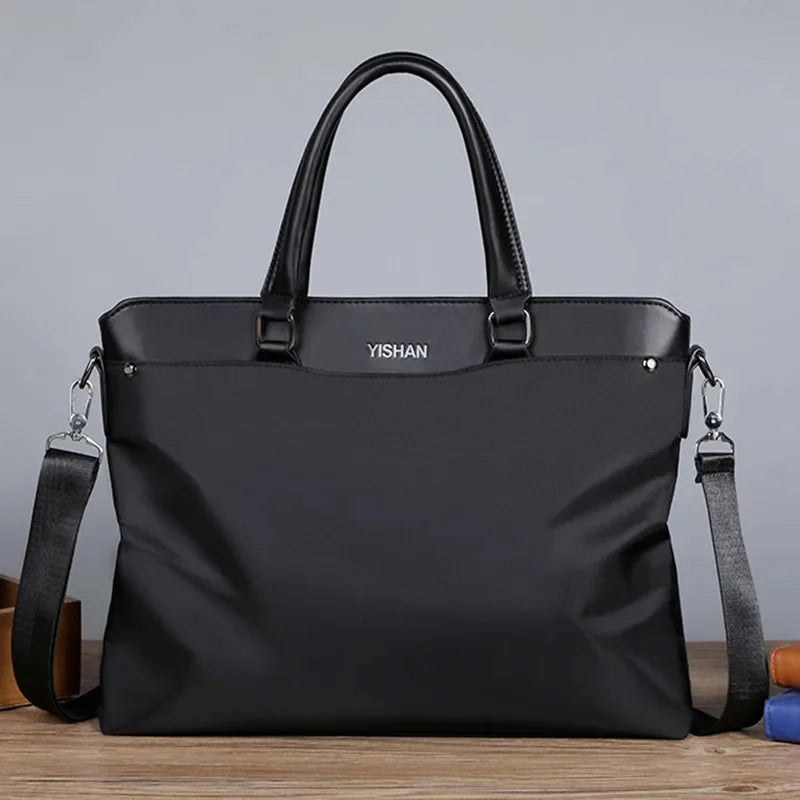 New Business Men Handbag Fashion Oxford Briefcases For Documents Large Capacity Laptop Male Shoulder Messenger Bag