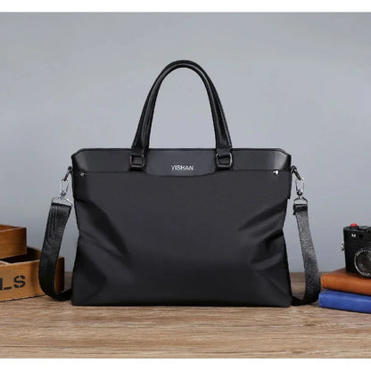 New Business Men Handbag Fashion Oxford Briefcases For Documents Large Capacity Laptop Male Shoulder Messenger Bag