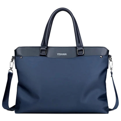 New Business Men Handbag Fashion Oxford Briefcases For Documents Large Capacity Laptop Male Shoulder Messenger Bag