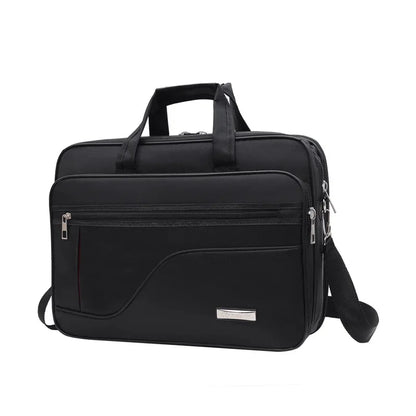 New Business Men's Briefcase 15.6" Laptop Large Capacity Handbag Fashion Male Shoulder Messenger Bag