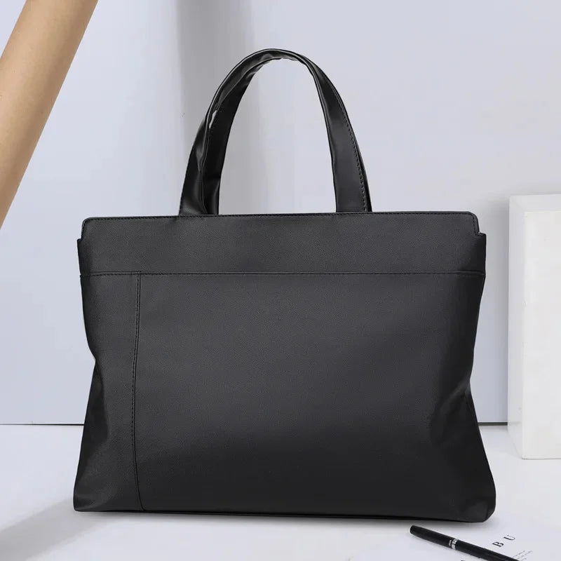 New Business Men's Briefcase Handbag Male 15 " Laptop Large Capacity File Tote Bag