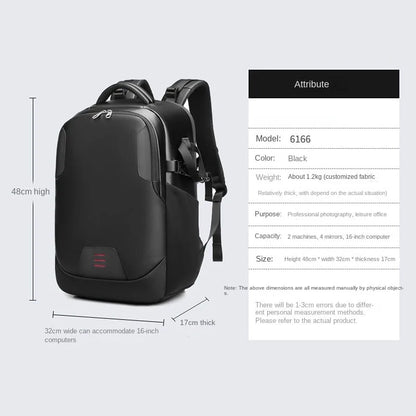 New Camera Backpack Waterproof Camera Bag Professional Outdoor Digital Dslr Bag Backpack For Canon Nikon SLR Lens Tripod Bag
