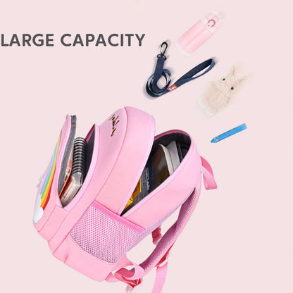 New Cartoon Unicorn Girls School Bags High Quality Kindergarten Children Toddler Backpack Rainbow Bag for Boys Mochila Infantil