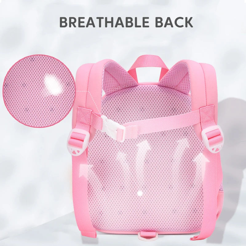 New Cartoon Unicorn Girls School Bags High Quality Kindergarten Children Toddler Backpack Rainbow Bag for Boys Mochila Infantil