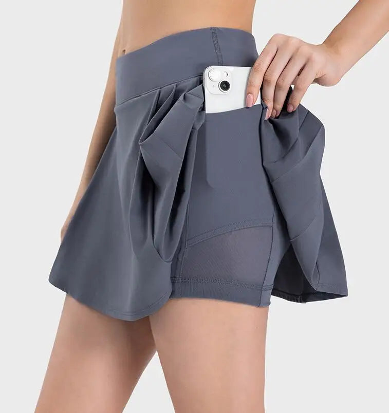New Casual A-Line Women Skirt Summer New High-Waisted Slim Female Skirt XS4   S6   M8  L10  XL12