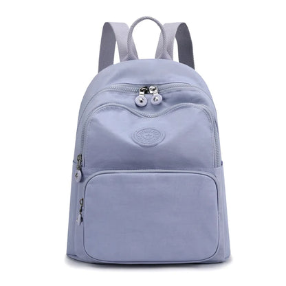 New Casual Backpack Women Small Nylon School Bags for Teenage Girls High Quality Fashion Travel Bag Sac Mochilas
