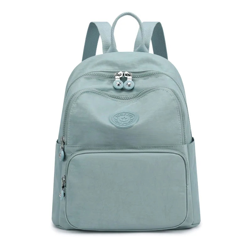 New Casual Backpack Women Small Nylon School Bags for Teenage Girls High Quality Fashion Travel Bag Sac Mochilas