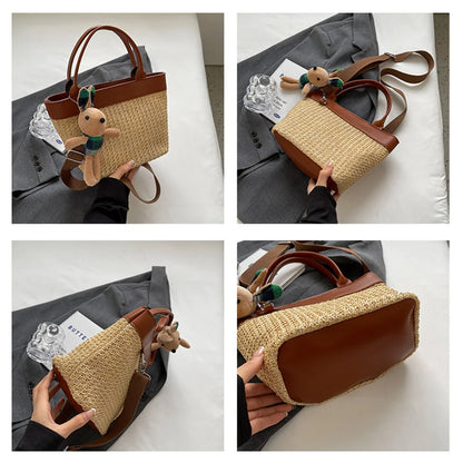 New Casual Crossbody Shoulder Bag Women Bag Braid Messenger Bags For Lady Handbags High Quality Multifunctional