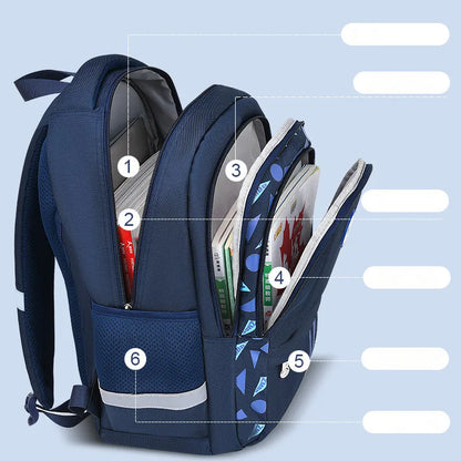 New Child Boys Schoolbags Waterproof Breathable Kids School Bags Children Orthopedic School Backpacks Mochila Escolar