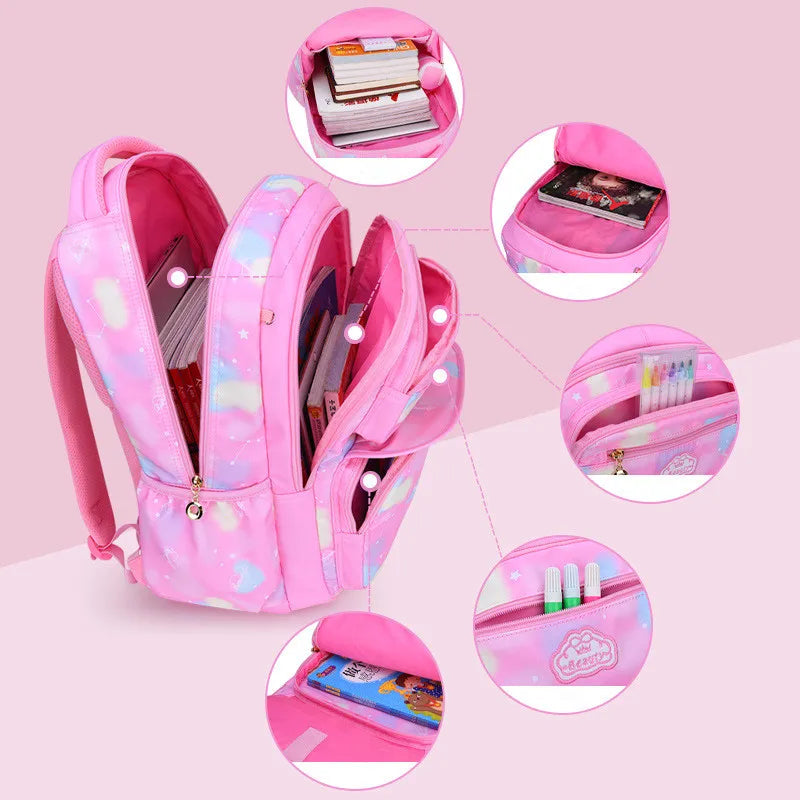 New Children Printing School Bags Kids Backpack In Primary Schoolbag For Teenagers Girls Backpacks Mochilas Rucksack