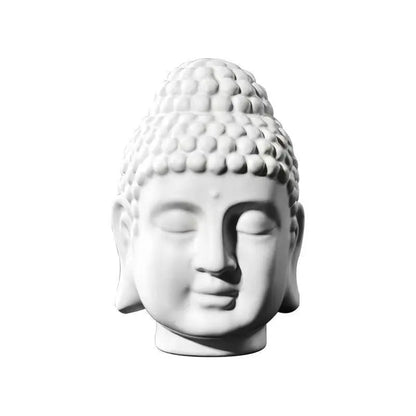 New Chinese Buddhist Statue Buddha Head Zen Decoration Porch Living Room TV Cabinet Creative Home Decoration