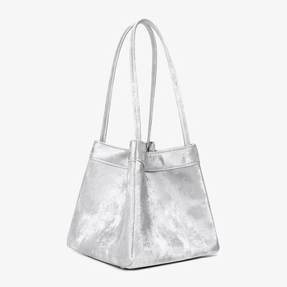 New Chinese Style Bags Women's Crossbody Chinese Style Bucket Bag 2024 New Niche Genuine Leather Small Square Bag Shoulder Bags