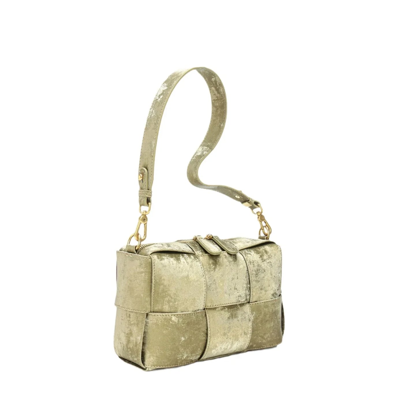 New Chinese Style Bucket Bag, National Style Portable Woven Bag, Shoulder Bags, Leather Crossbody Bags Designer Bags Luxury