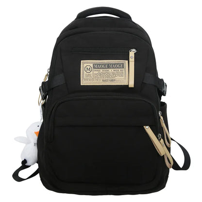 New Cool Male Travel High Capacity Female Red Laptop Bag Girl Boy School College Backpack Women Men Nylon Fashion Book Bags Lady
