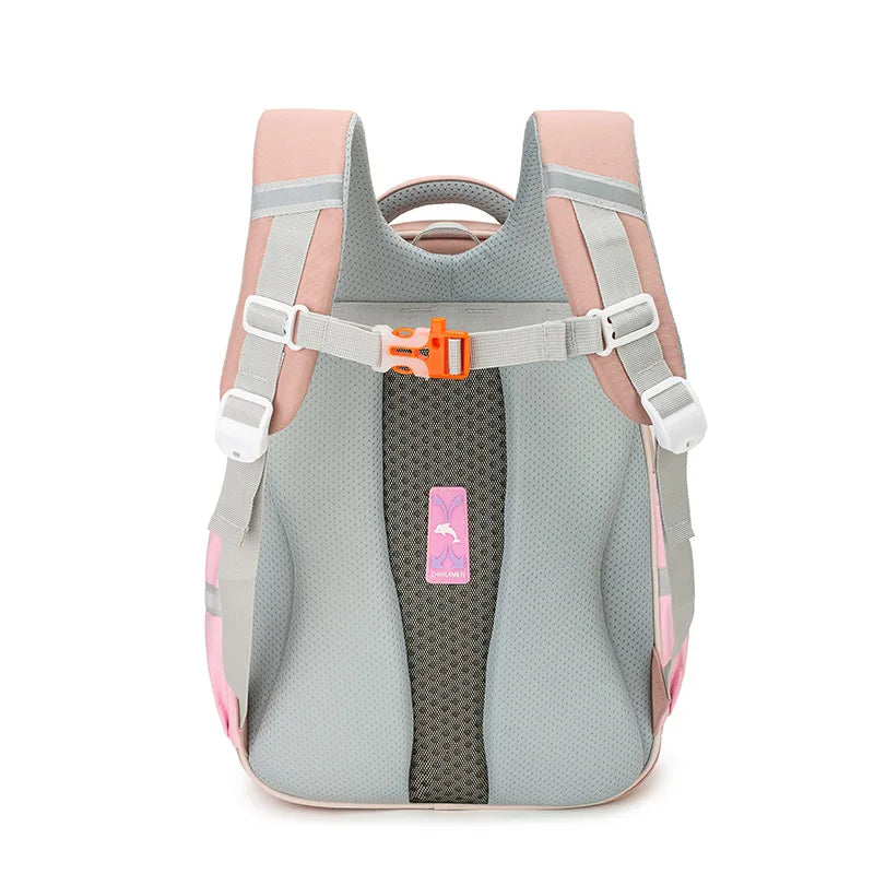 New Design Elementary School Bookbags Waterproof Orthopedic School Backpack Bags for Teenage Students Laptop Backpack Bag