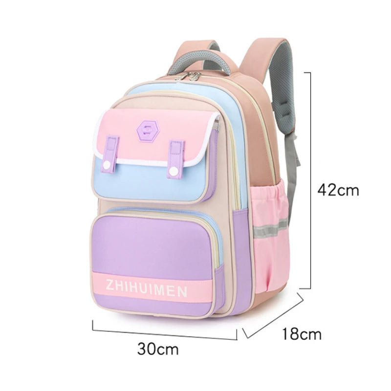 New Design Elementary School Bookbags Waterproof Orthopedic School Backpack Bags for Teenage Students Laptop Backpack Bag