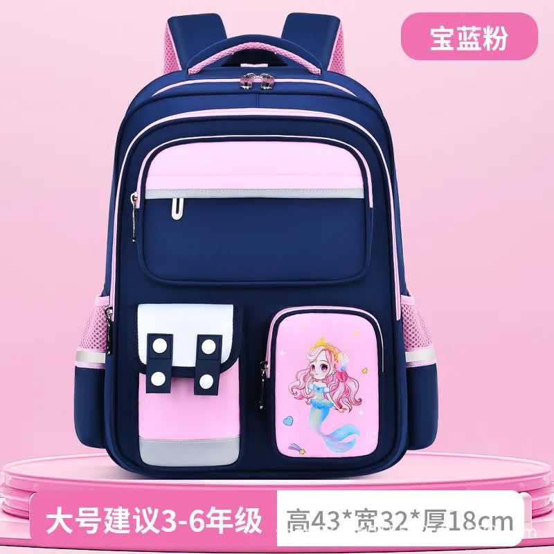 New Design Kids Schoolbag Girls and Boys,Lightweight Backpack Watrer Resistant Bookbag for Elementary Primary School