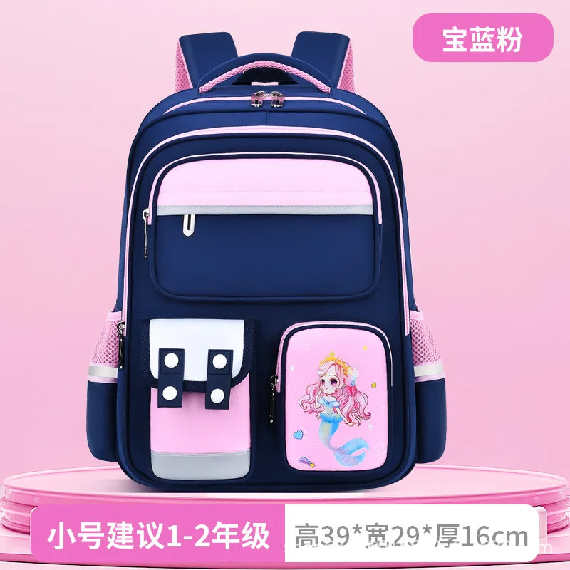 New Design Kids Schoolbag Girls and Boys,Lightweight Backpack Watrer Resistant Bookbag for Elementary Primary School