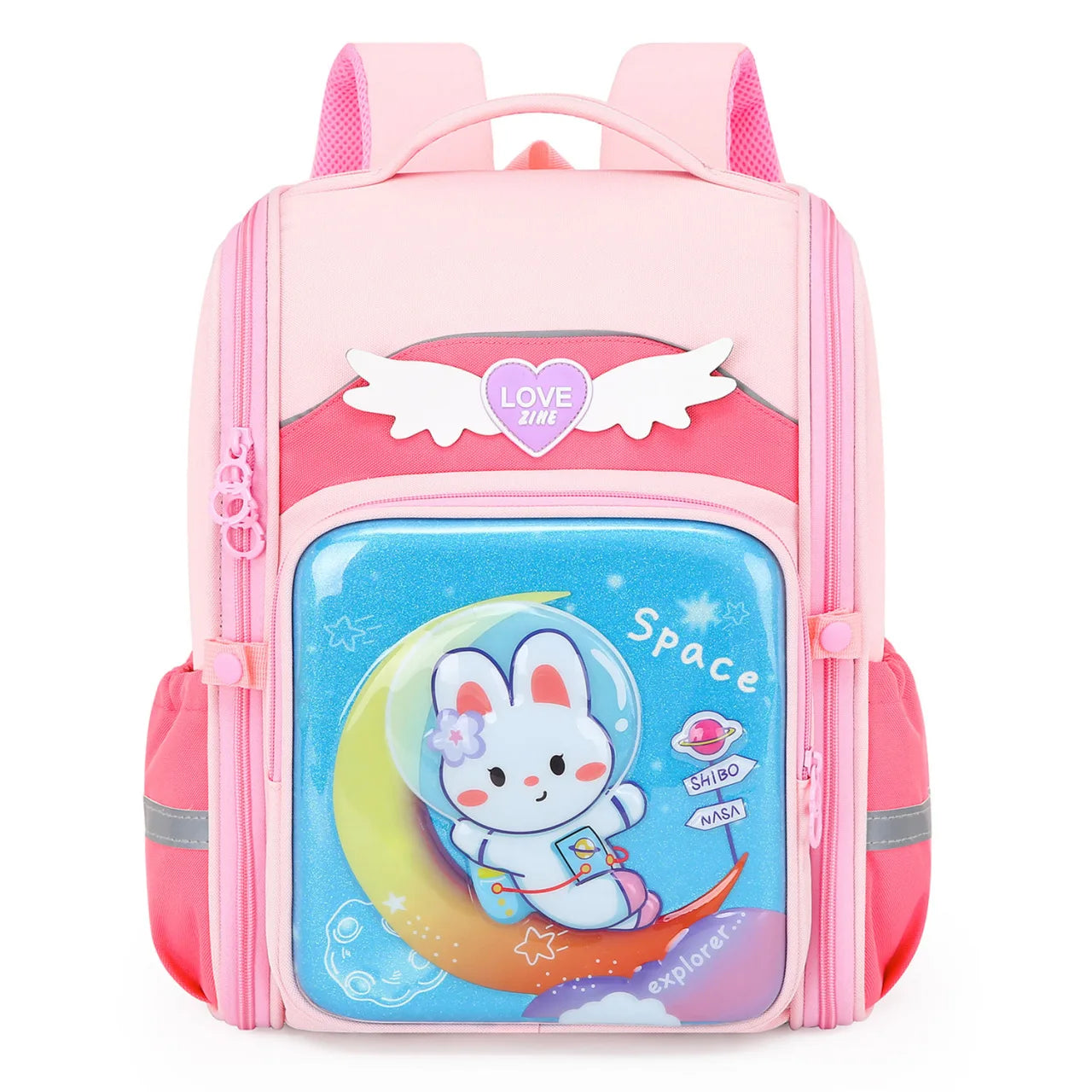 New Design School Bag 3D Cartoon Kids Backpacks Double Shoulder Bag Travel Lightweight Durable Toddler Bookbag for Girls Boys