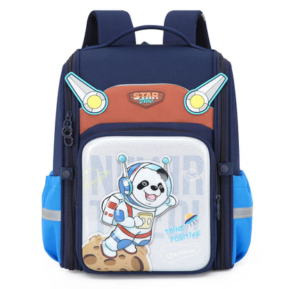 New Design School Bag 3D Cartoon Kids Backpacks Double Shoulder Bag Travel Lightweight Durable Toddler Bookbag for Girls Boys